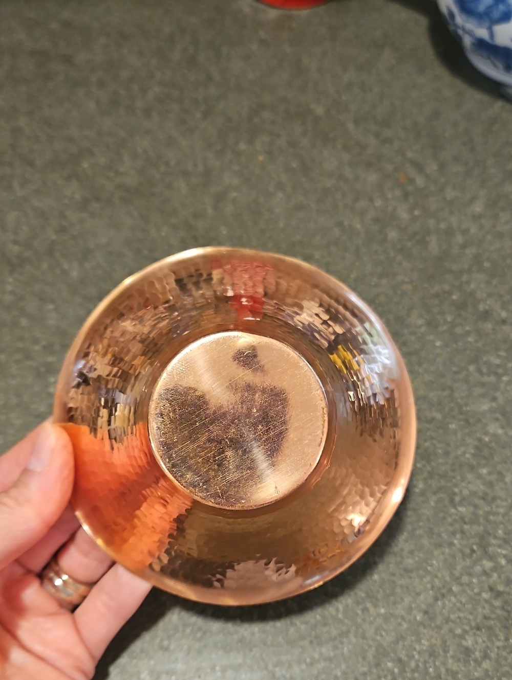 Small Copper Dish - Picture 3 of 3